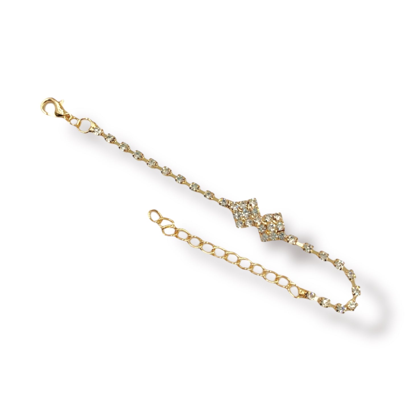 pulsera para fiesta con strass