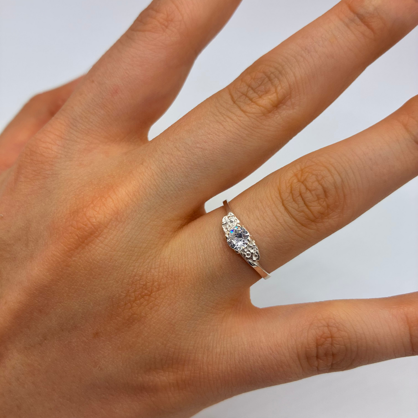 Anillo de Plata 925 con cubic