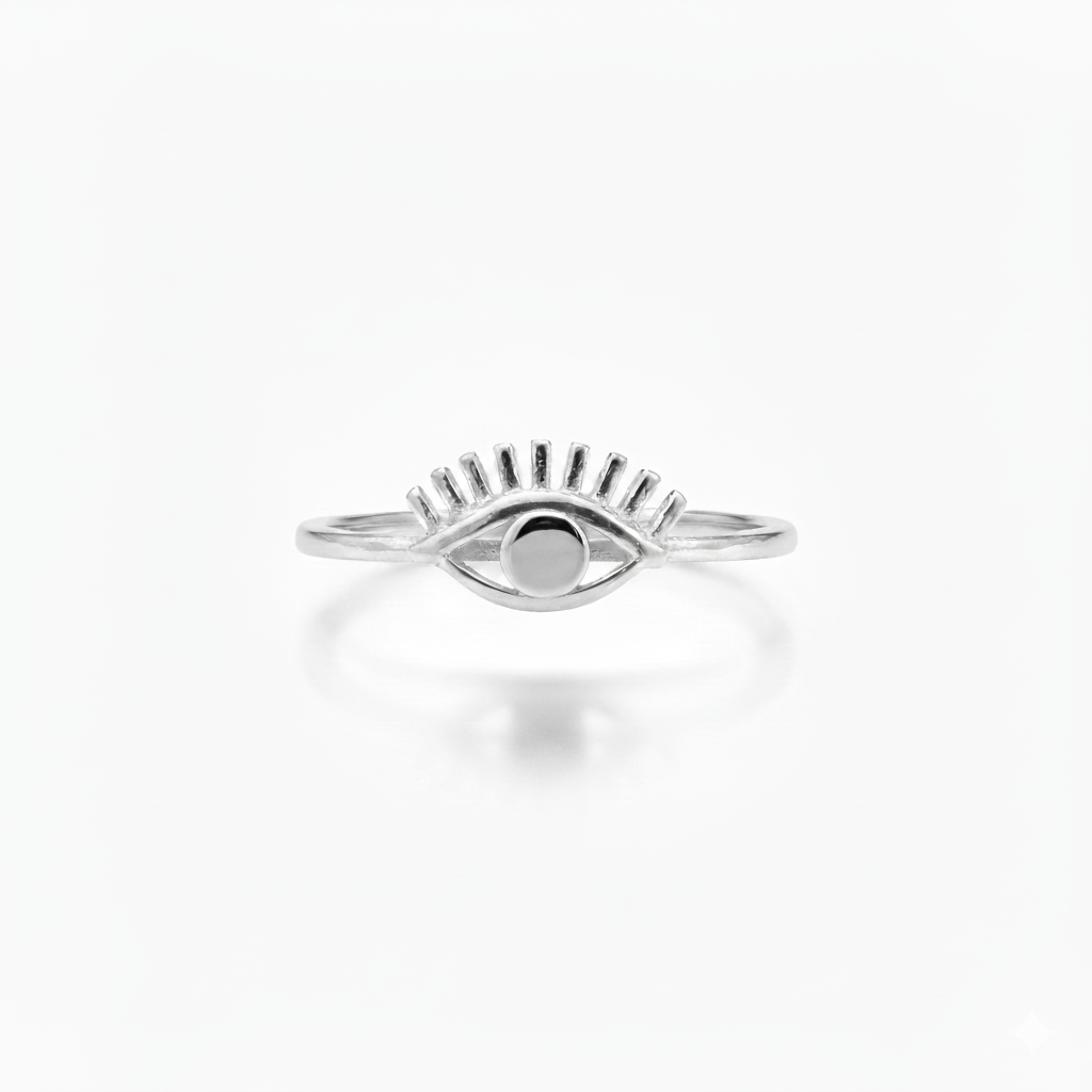 Anillo ojo turco en plata 925