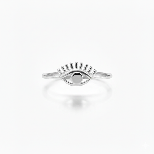 Anillo ojo turco en plata 925