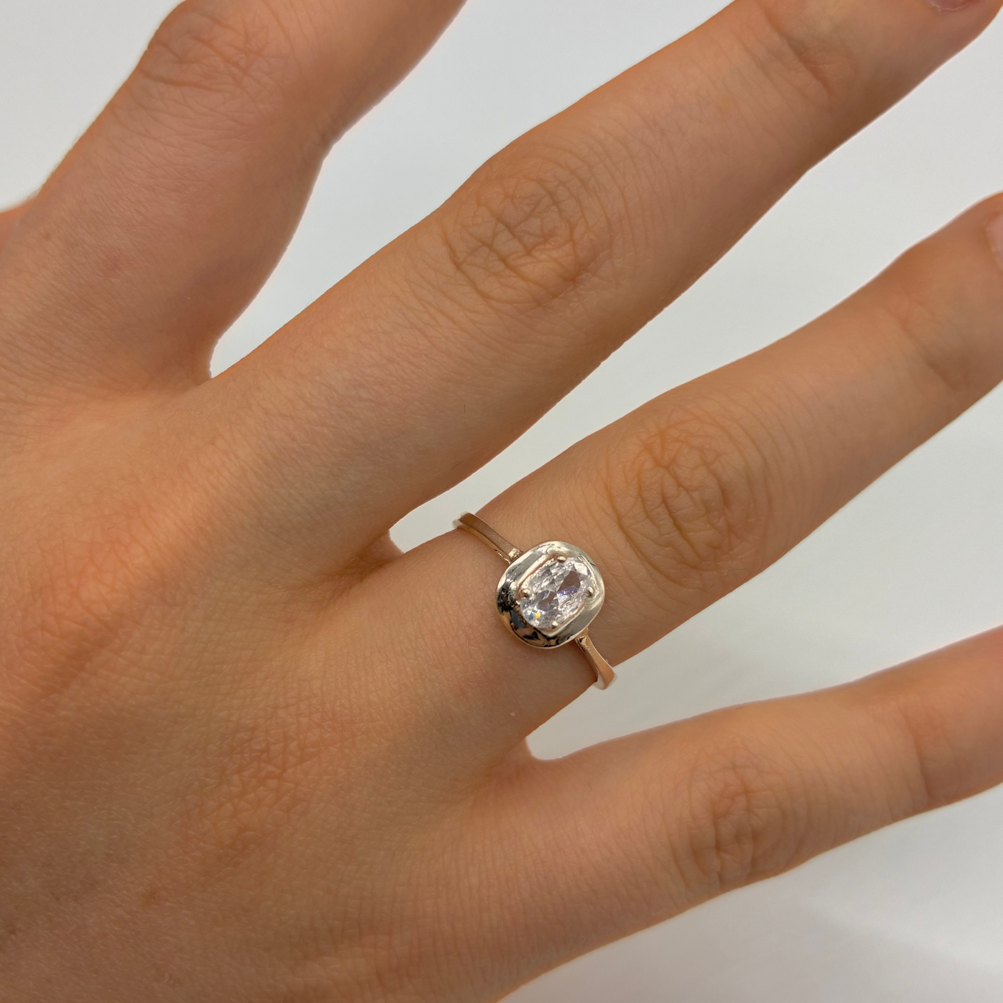 Anillo Plata 925 con cubic