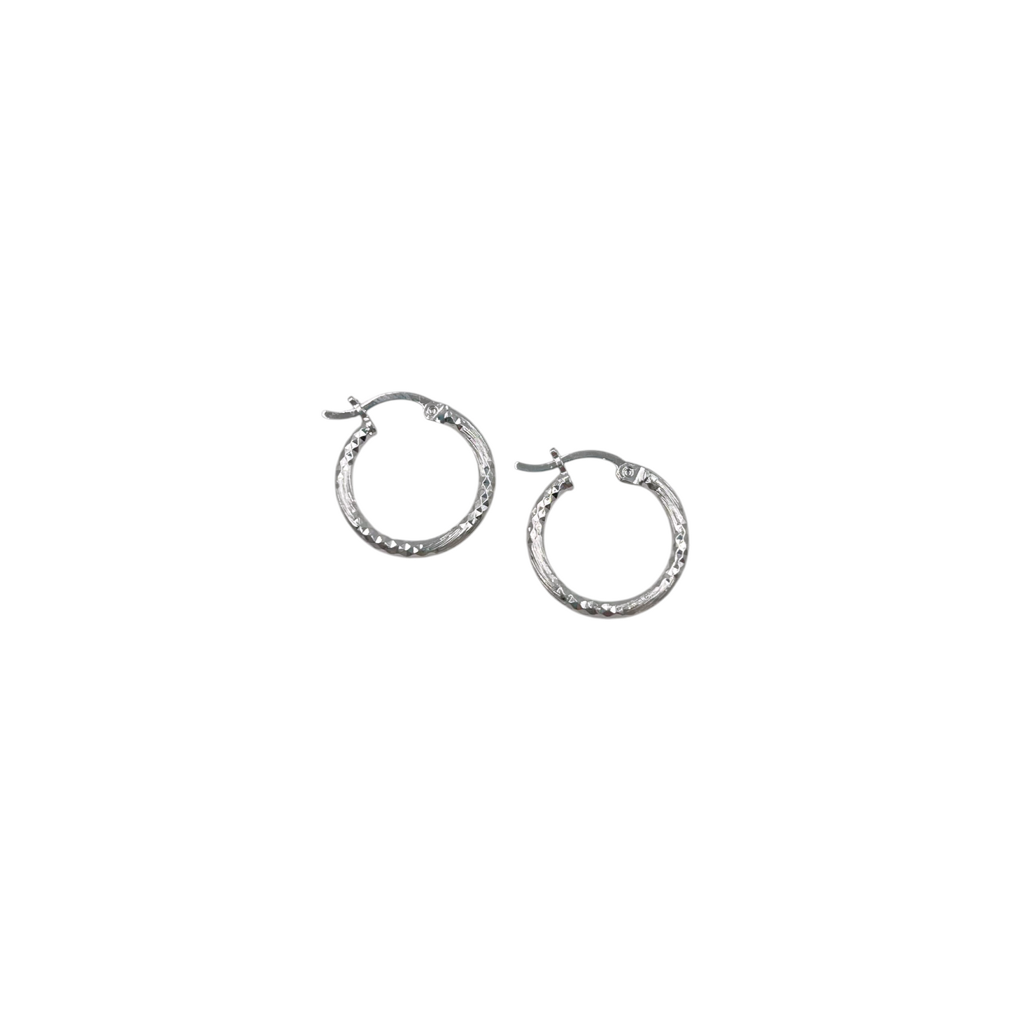 Aros de argolla en plata 925