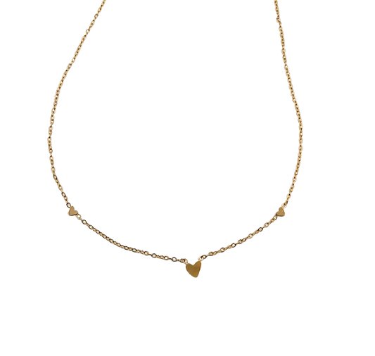 gargantilla corazón mini chocker