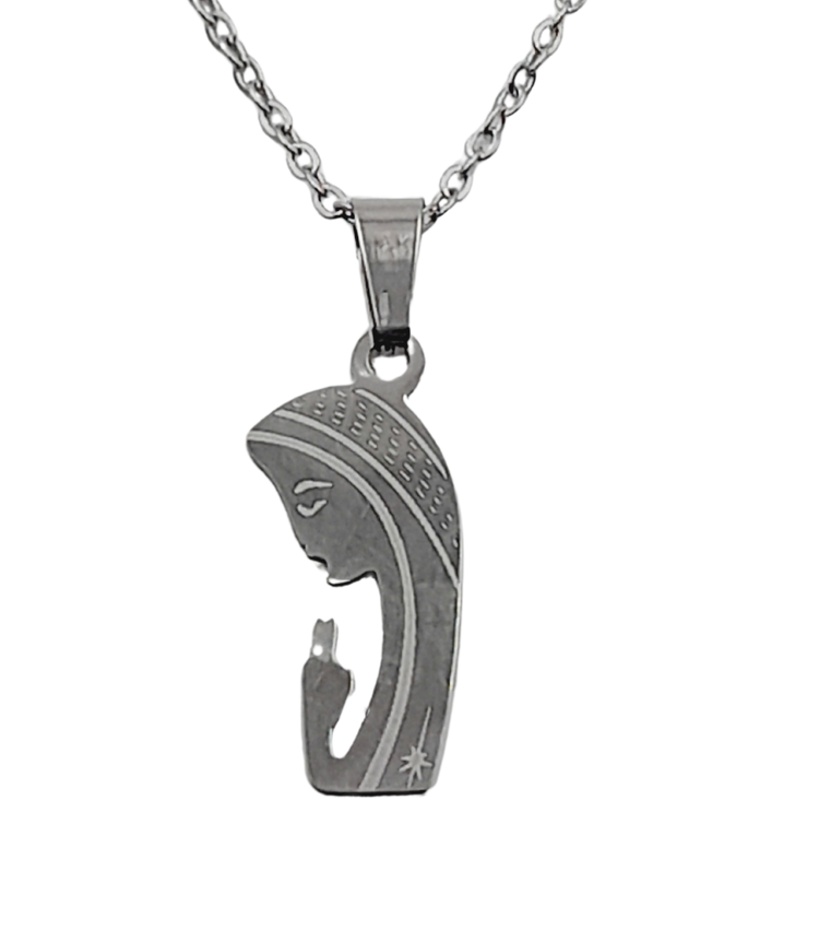 Cadena y medalla religiosa