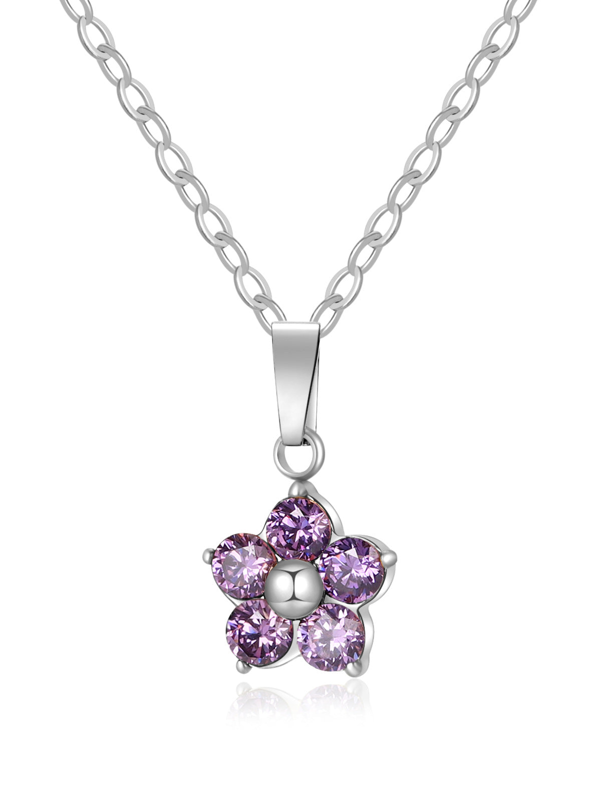 Conjunto flor mini acero