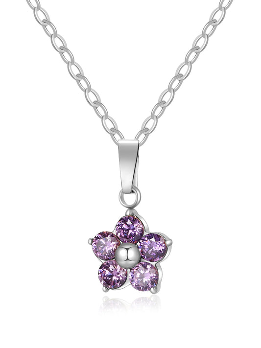 Conjunto flor mini acero