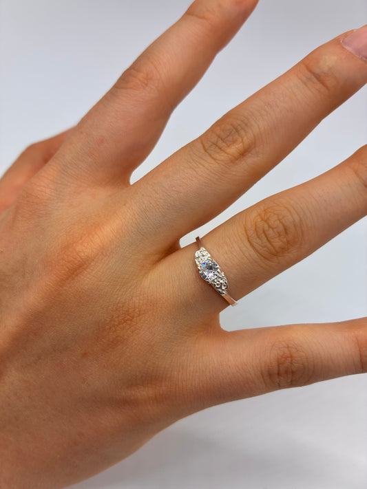 Anillo de Plata 925 con cubic