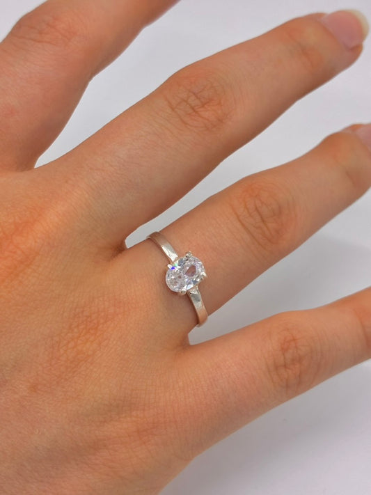 Anillo Plata 925 con cubic