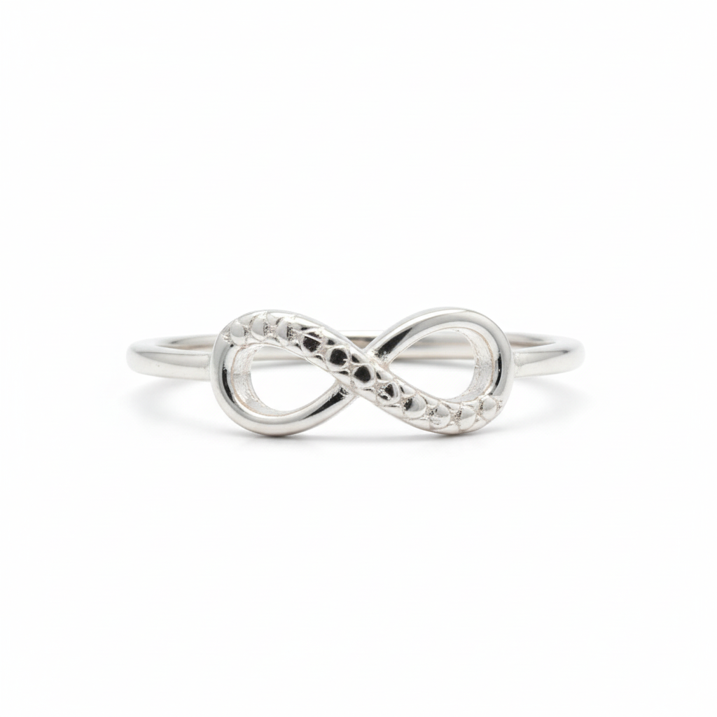 Anillo infinito plata 925