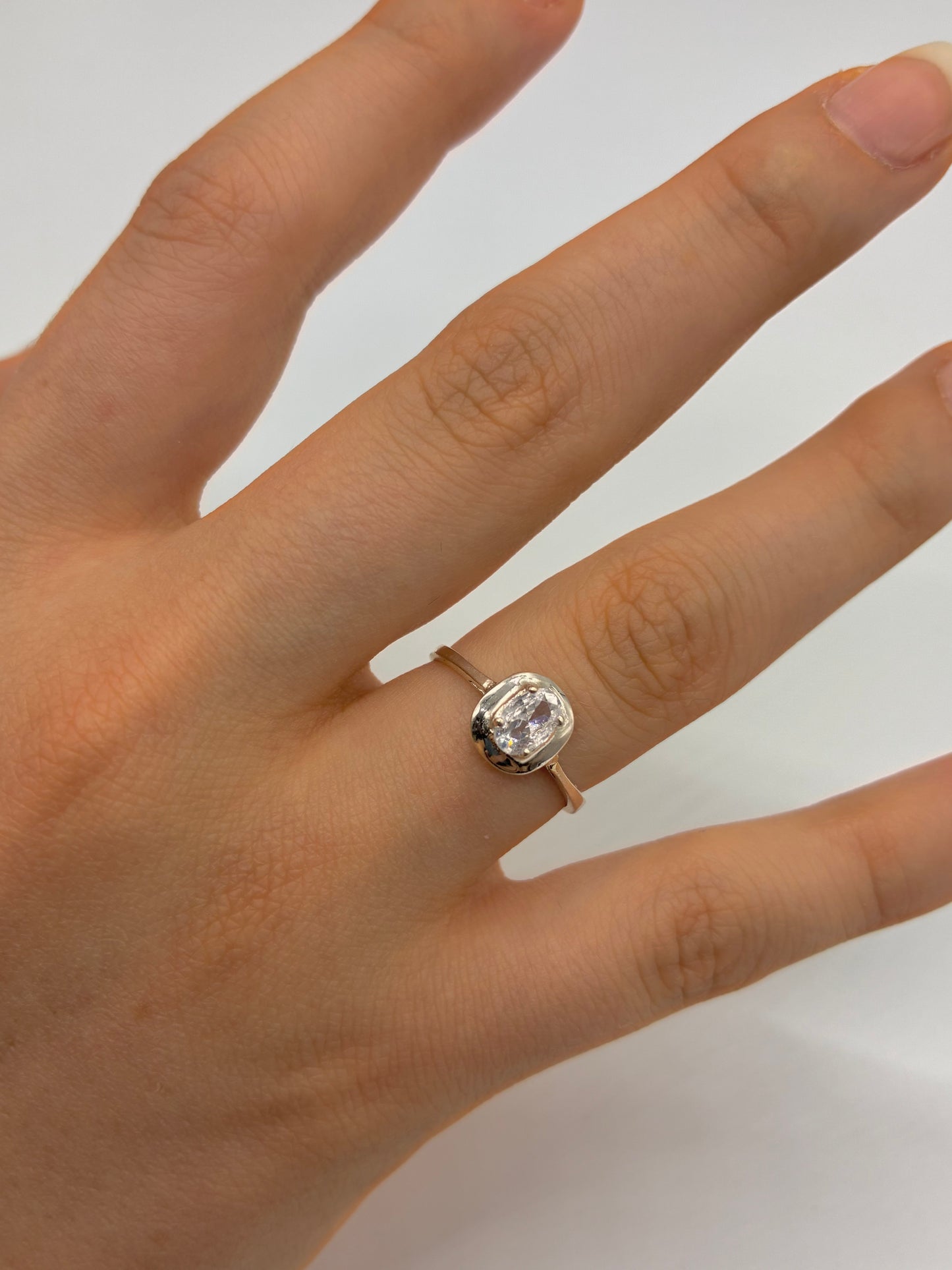 Anillo Plata 925 con cubic