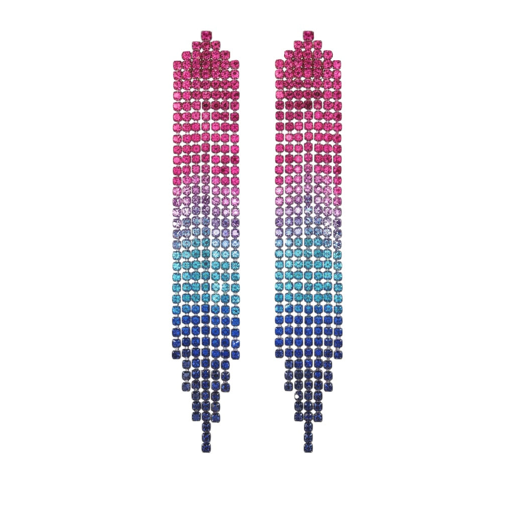Aro colgante bijou para fiesta