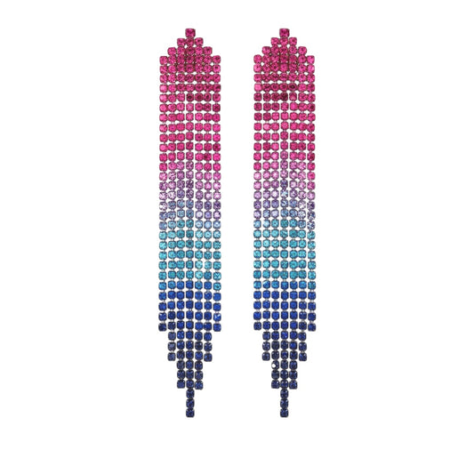 Aro colgante bijou para fiesta