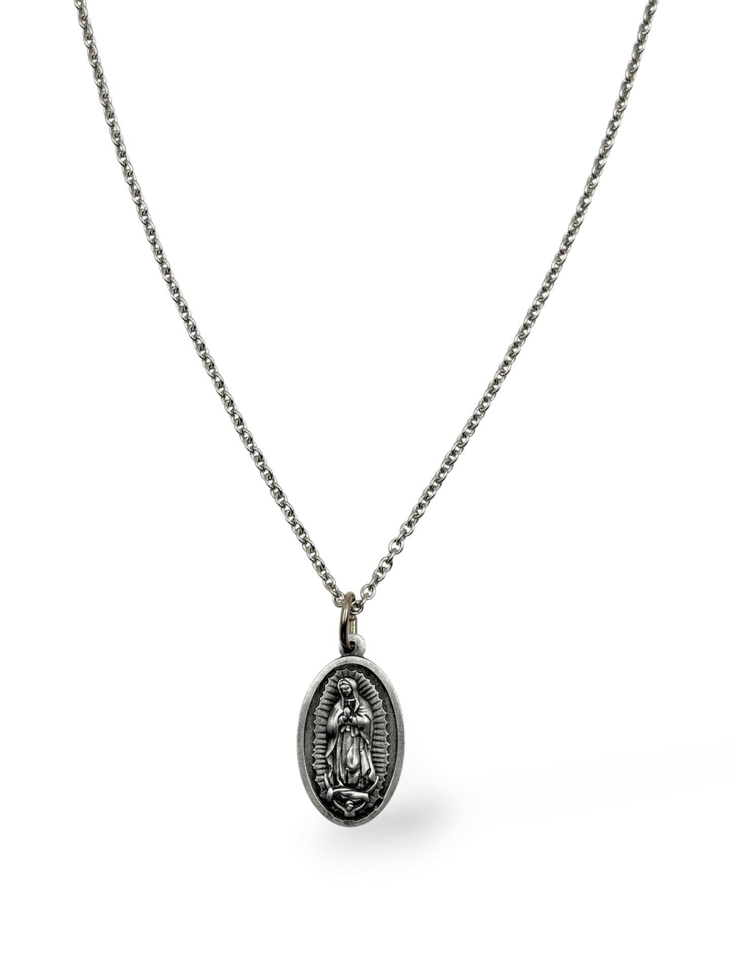 Cadena y medalla Virgen Guadalupe