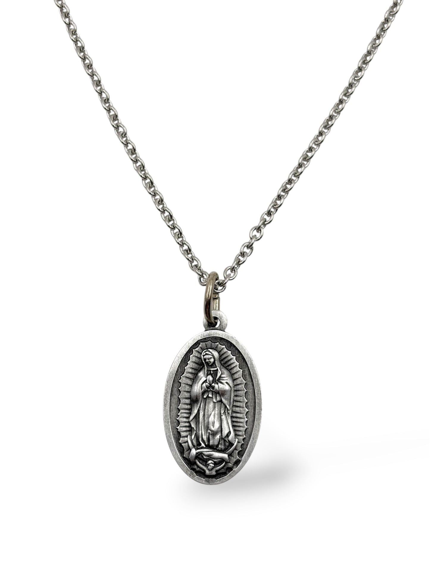 Cadena y medalla Virgen Guadalupe