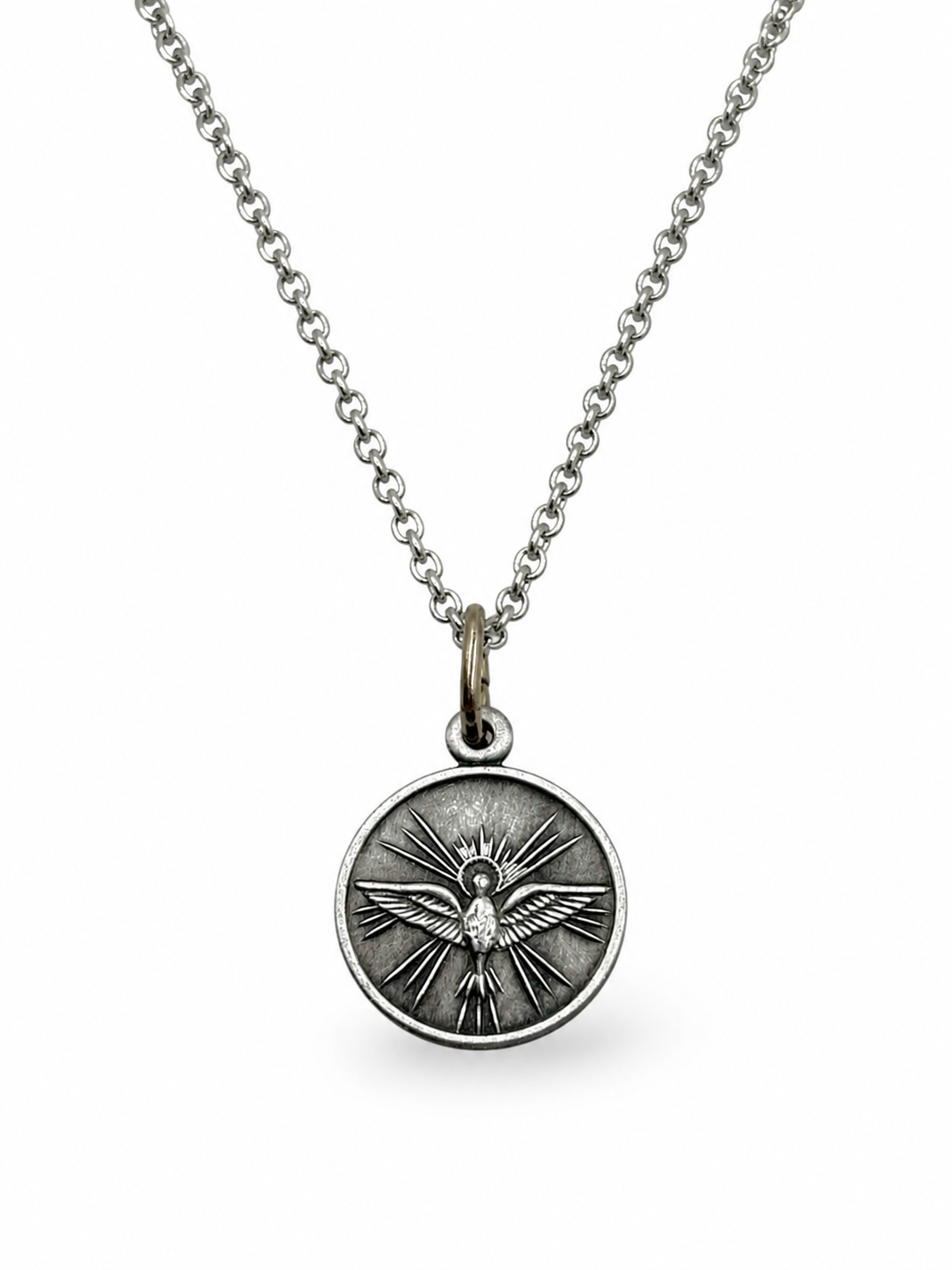 Cadena y medalla Espiritu Santo