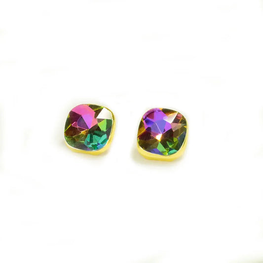Conjunto cadena, dije y aros bijouterie