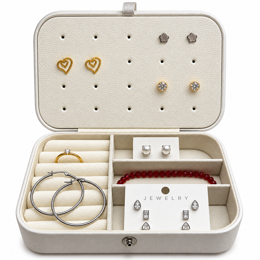 Set de Accesorios de moda (Incluye Alhajero Ecocuero)