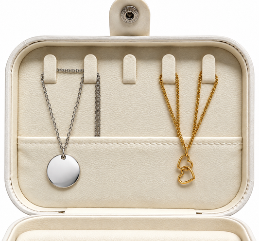 Set de Accesorios de moda (Incluye Alhajero Ecocuero)