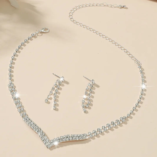 Collar con aros para fiesta