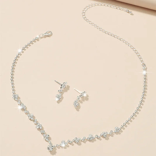 Collar con aros para fiesta