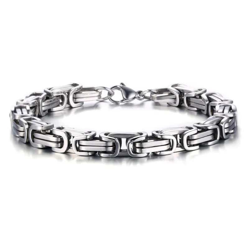 Pulsera acero quirúrgico para hombre