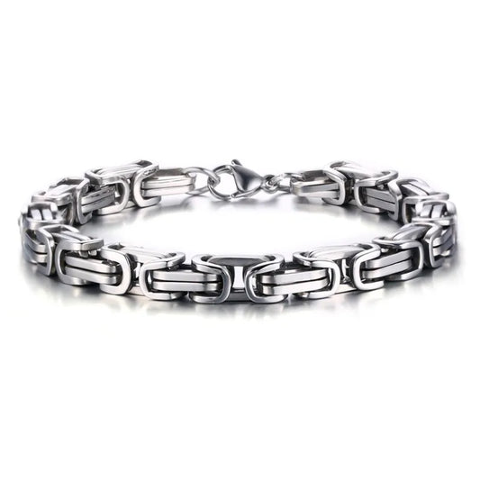 Pulsera acero quirúrgico para hombre