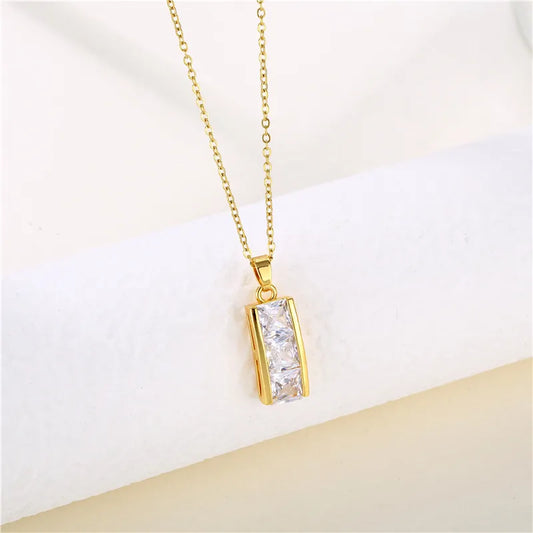 conjunto dije rectangular con cubic