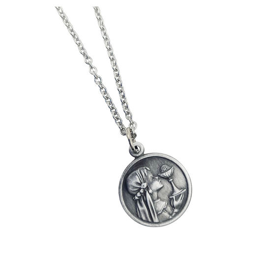 Conjunto medalla comunión para niña
