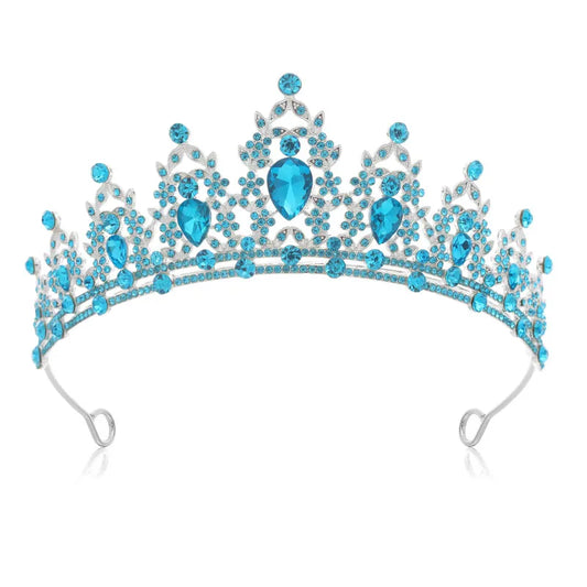 Corona strass celeste