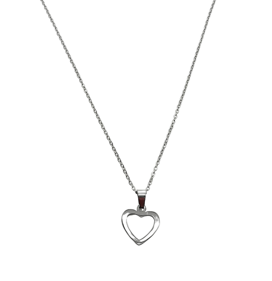 conjunto corazón calado