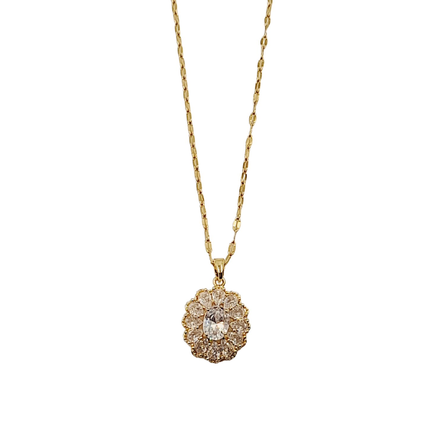 conjunto dije oval con cubic