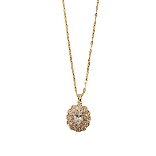 conjunto dije oval con cubic