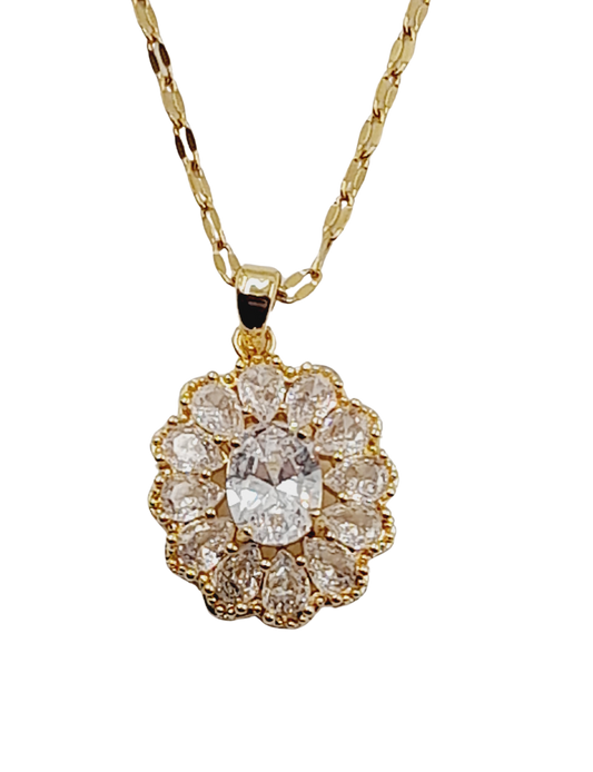 conjunto dije oval con cubic