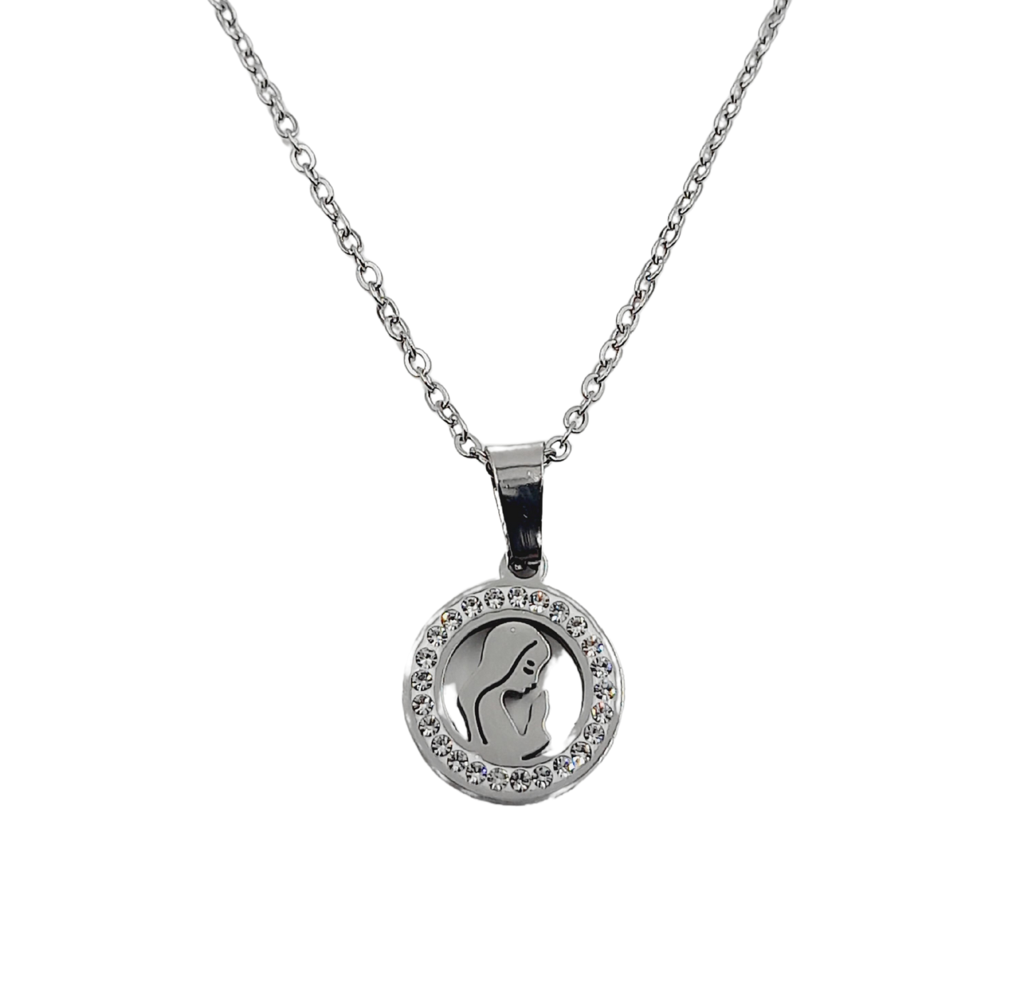 Conjunto virgen niña con strass